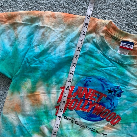 Y2k planet Hollywood tie dye tee - Picture 5 of 5